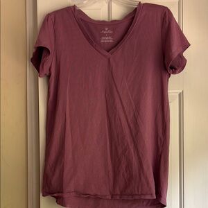 Elegantees mauve top